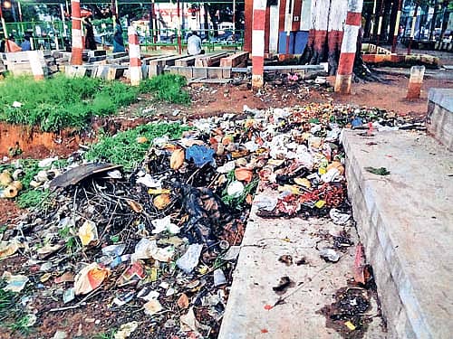 ಕಸದ ರಾಶಿ ತೆರವುಗೊಳಿಸಿ