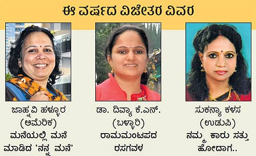 ‘ಸಂಕ್ರಾಂತಿ ಸಂಭ್ರಮ 2016’ ಲಲಿತ ಪ್ರಬಂಧ ಸ್ಪರ್ಧೆ ಫಲಿತಾಂಶ