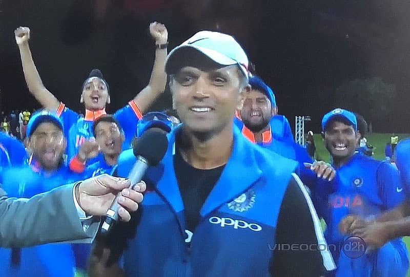 ಎಲ್ಲರ ಬೆಂಬಲವೂ ಇತ್ತು, ನನ್ನನ್ನು ಮಾತ್ರ ಹೊಗಳುವುದು ಸ್ವಲ್ಪ ಸಂಕೋಚವನ್ನುಂಟು ಮಾಡುತ್ತಿದೆ: ರಾಹುಲ್ ದ್ರಾವಿಡ್