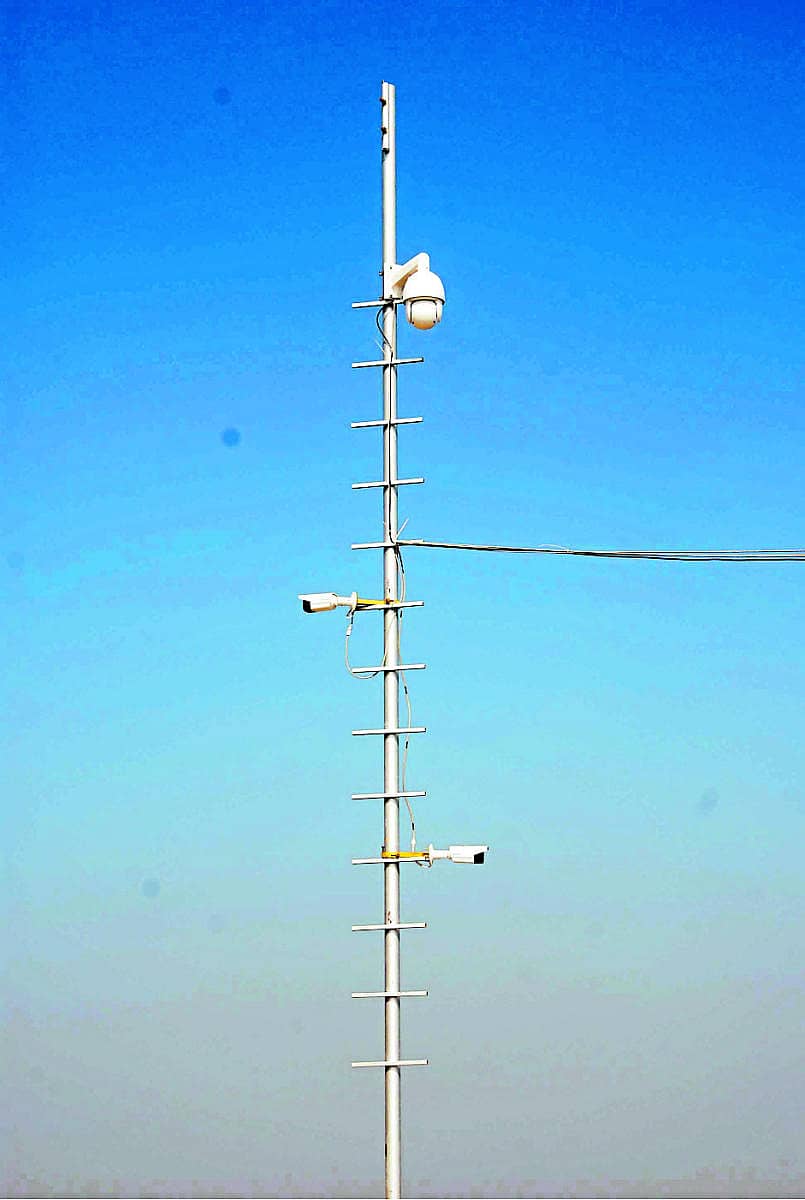 ಸಿಸಿಟಿವಿ ಕ್ಯಾಮೆರಾ ಅಳವಡಿಸಿರುವುದು