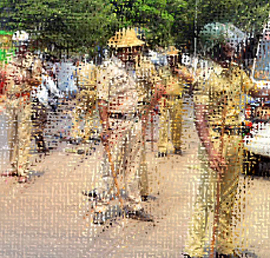 ಕಂಬಳಿ ಕದ್ದು ಸಿಕ್ಕಿ ಬಿದ್ದ ಕಾನ್ಸ್ಟೆಬಲ್ಗಳು