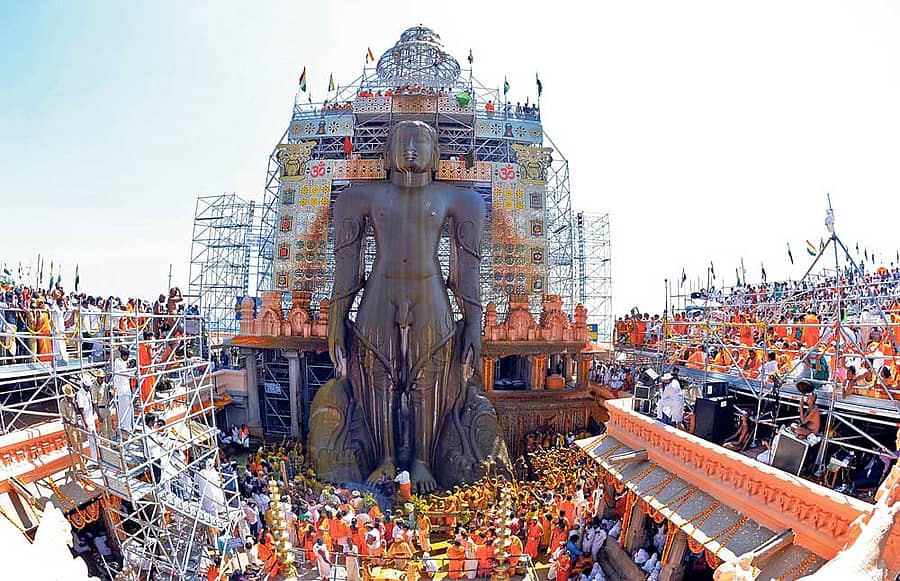 ಶ್ರವಣಬೆಳಗೊಳ: ಬೆಟ್ಟದಿಂದ ಬೆಟ್ಟಕ್ಕೆ ಭಕ್ತಿಸೇತು