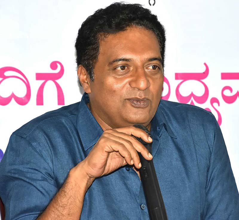 ನಟ ಪ್ರಕಾಶ್ ರೈ (ಸಂಗ್ರಹ ಚಿತ್ರ).