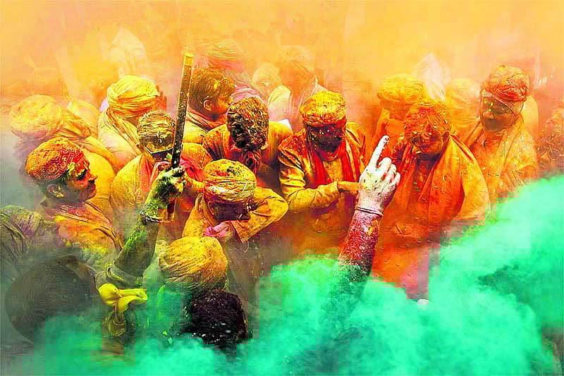 ಸ್ವರೂಪ್ ಚಟರ್ಜಿ ಅವರ ‘ಹೋಳಿ’ ಚಿತ್ರ