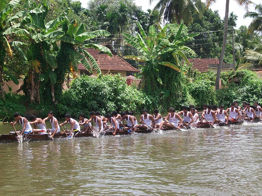 ಚಂಪುಕಾಲಂ ದೋಣಿ ಸ್ಪರ್ಧೆಯ ಒಂದು ನೋಟ