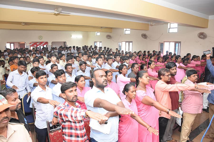 ಕಾರ್ಯಕ್ರಮದಲ್ಲಿ ಭಾಗವಹಿಸಿದವರು ಮಾನವ ಹಕ್ಕುಗಳ ಉಲ್ಲಂಘನೆ ತಡೆಗಟ್ಟುವ ಪ್ರತಿಜ್ಞೆ ಮಾಡಿದರು.