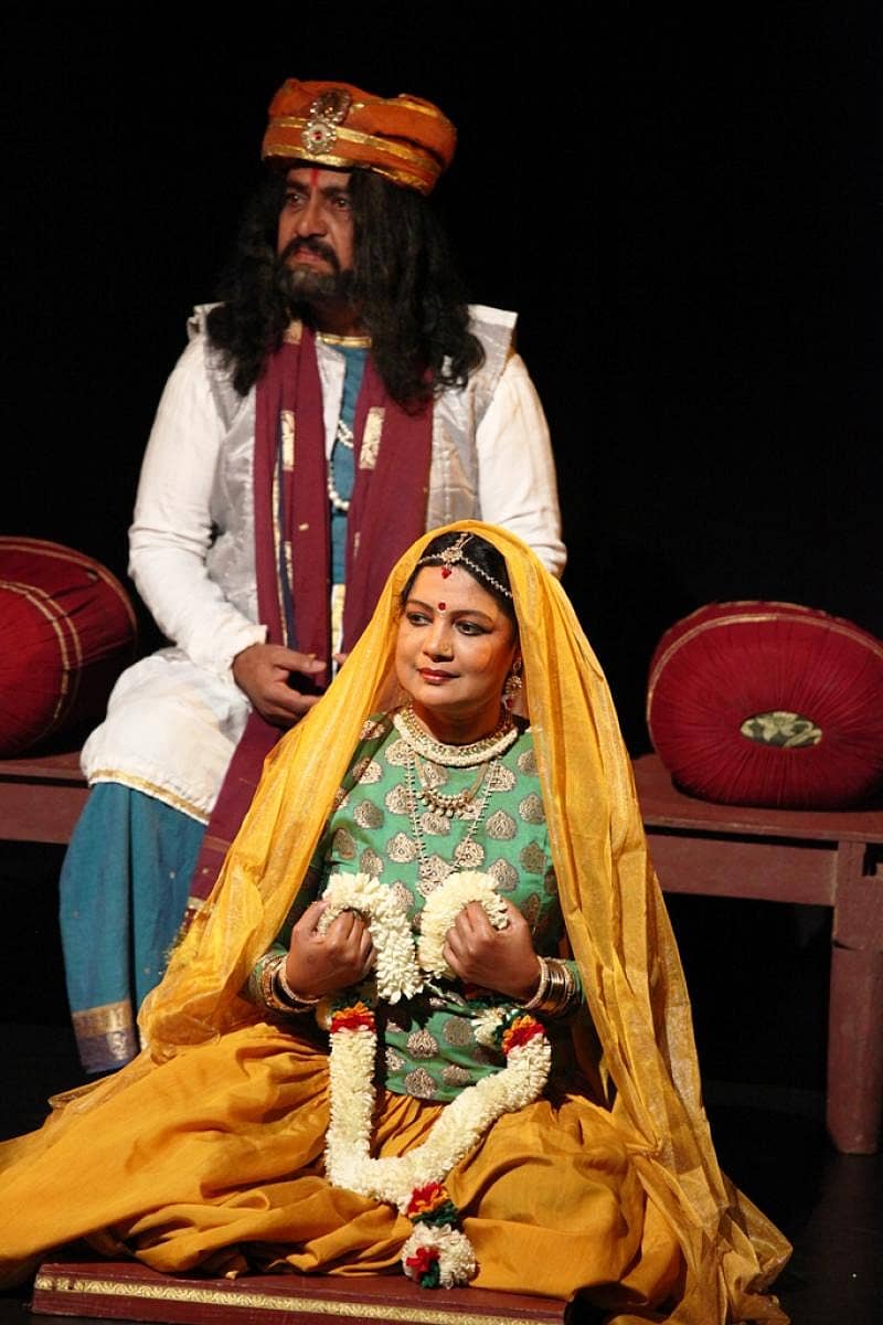 ‘ಪಂಪ ಭಾರತ’ ನಾಟಕದ ದೃಶ್ಯ