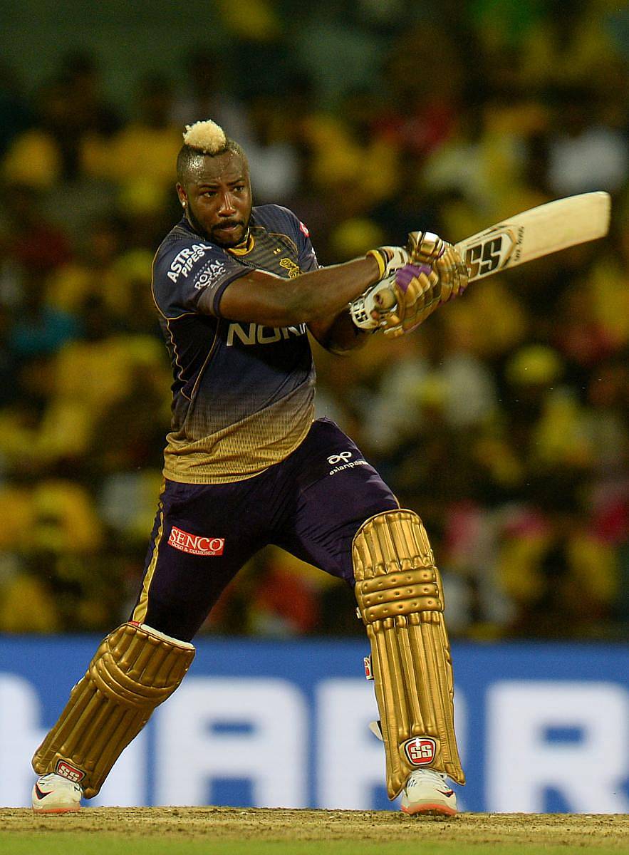 ಸ್ಫೋಟಕ ಬ್ಯಾಟ್ಸ್‌ಮನ್‌ ಆ್ಯಂಡ್ರೆ ಕೆಕೆಆರ್ ಬ್ಯಾಟಿಂಗ್ ವಿಭಾಗದ ಶಕ್ತಿ ಎನಿಸಿದ್ದಾರೆ –ಎಎಫ್‌ಪಿ ಚಿತ್ರ