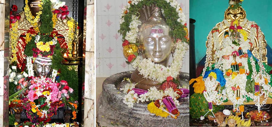 ಕಿಕ್ಕೇರಿ ಹೋಬಳಿಯ ಸಾಸಲು ಕ್ಷೇತ್ರದ ಮೂಲದೇವರು ಸೋಮೇಶ್ವರ, ಶಂಭುಲಿಂಗೇಶ್ವರ, ಕುದುರೆಮಂಡಮ್ಮ