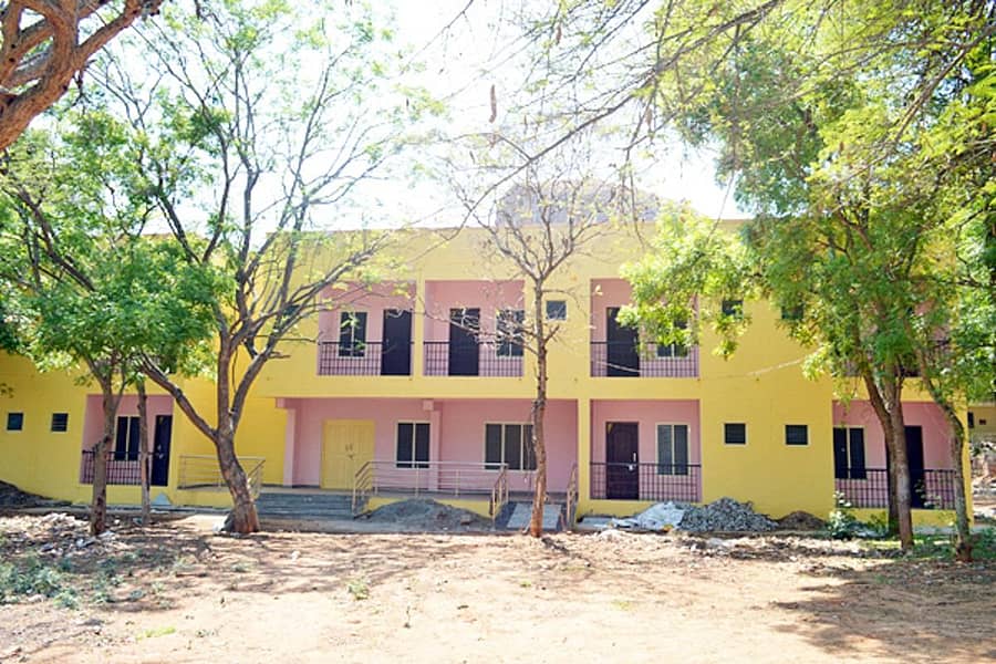 ರೇವಣಸಿದ್ದೇಶ್ವರಸ್ವಾಮಿ ಬೆಟ್ಟದ ಬಳಿ ನಿರ್ಮಾಣವಾಗಿರುವ ಯಾತ್ರಿ ನಿವಾಸ