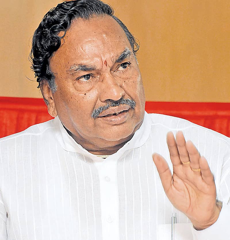 ಕೆ.ಎಸ್. ಈಶ್ವರಪ್ಪ (ಸಂಗ್ರಹ ಚಿತ್ರ)