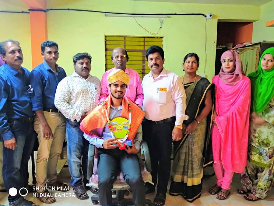 ಚನ್ನಪಟ್ಟಣದಲ್ಲಿ ನೇಗಿಲಯೋಗಿ ಸಾಂಸ್ಕೃತಿಕ ಟ್ರಸ್ಟ್ ವತಿಯಿಂದ ಎಂ.ಎಸ್.ದರ್ಶನ್ ಗೌಡ ಅವರನ್ನು ಸನ್ಮಾನಿಸಲಾಯಿತು