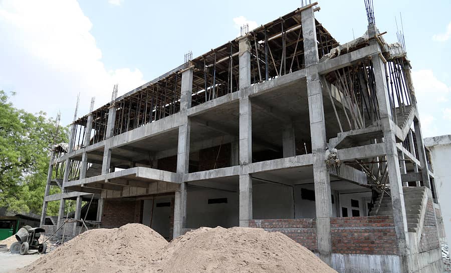 ರಾಯಚೂರಿನಲ್ಲಿ ನಿರ್ಮಾಣ ಹಂತದಲ್ಲಿರುವ ಡಾ.ಬಿ.ಆರ್. ಅಂಬೇಡ್ಕರ್ ಮತ್ತು ಜಗಜೀವನರಾಂ ಭವನದ ಒಂದು ನೋಟ