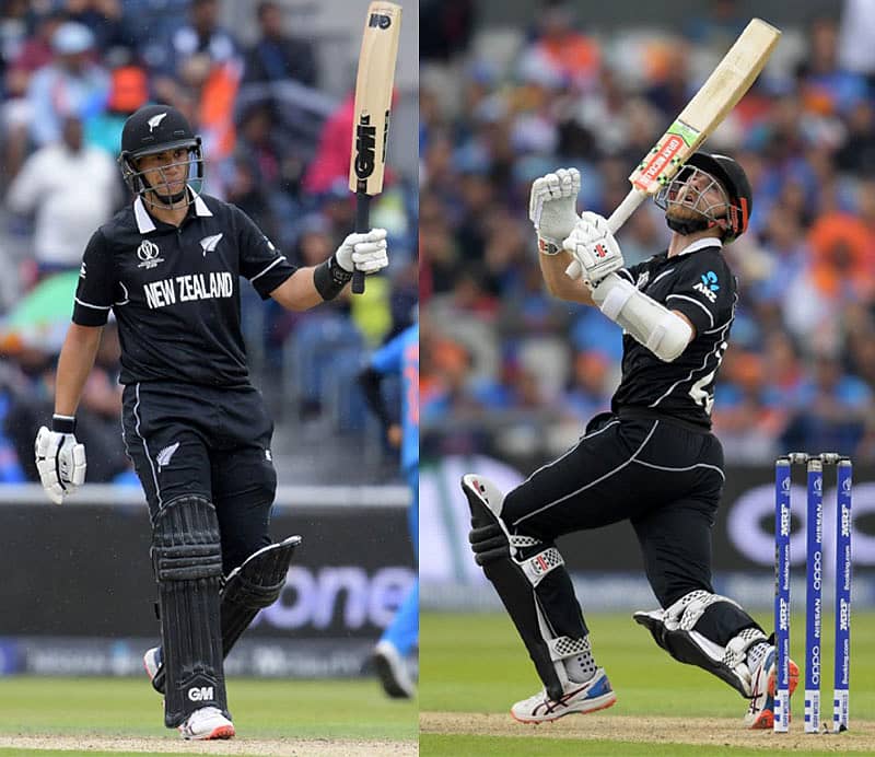 ಅರ್ಧಶತಕ ದಾಖಲಿಸಿದ ನ್ಯೂಜಿಲೆಂಡ್ ತಂಡದ ರಾಸ್ ಟೇಲರ್, ಕೇನ್ ವಿಲಿಯಮ್ಸನ್ ಅವರ ಬ್ಯಾಟಿಂಗ್ ವೈಖರಿ –ಎಎಫ್ಪಿ ಚಿತ್ರಗಳು