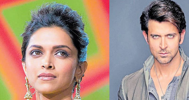 ದೀಪಿಕಾ ಪಡುಕೋಣೆ ಹಾಗೂ ಹೃತಿಕ್ ರೋಷನ್