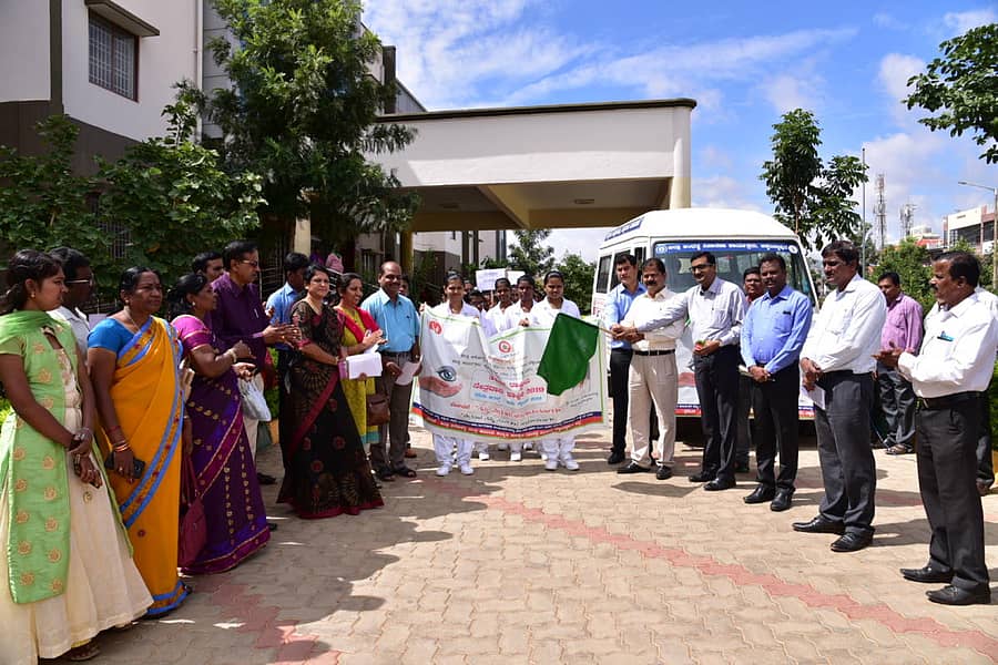 ಜಾಥಾಗೆ ಜಿಲ್ಲಾ ಆರೋಗ್ಯಾಧಿಕಾರಿ ಡಾ.ಬಿ.ಎಂ.ಯೋಗೇಶ್ ಗೌಡ ಚಾಲನೆ ನೀಡಿದರು.