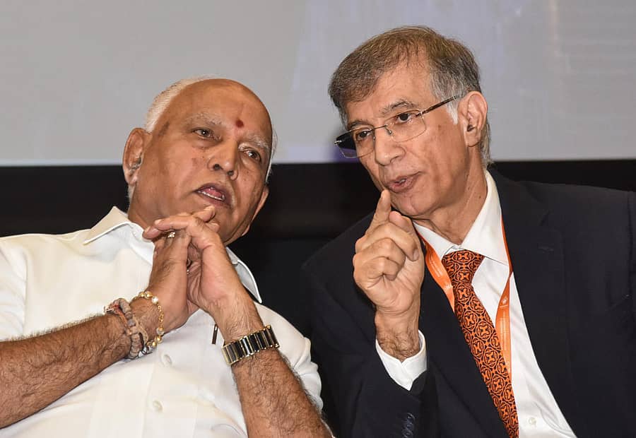 ಸಮಾವೇಶದಲ್ಲಿ ಮುಖ್ಯಮಂತ್ರಿ ಬಿ.ಎಸ್. ಯಡಿಯೂರಪ್ಪ ಮತ್ತು ‘ನರೆಡ್ಕೊ’ ರಾಷ್ಟ್ರೀಯ ಅಧ್ಯಕ್ಷ ನಿರಂಜನ ಹೀರಾನಂದಾನಿ ಭಾಗವಹಿಸಿದ್ದರು –ಪ್ರಜಾವಾಣಿ ಚಿತ್ರ