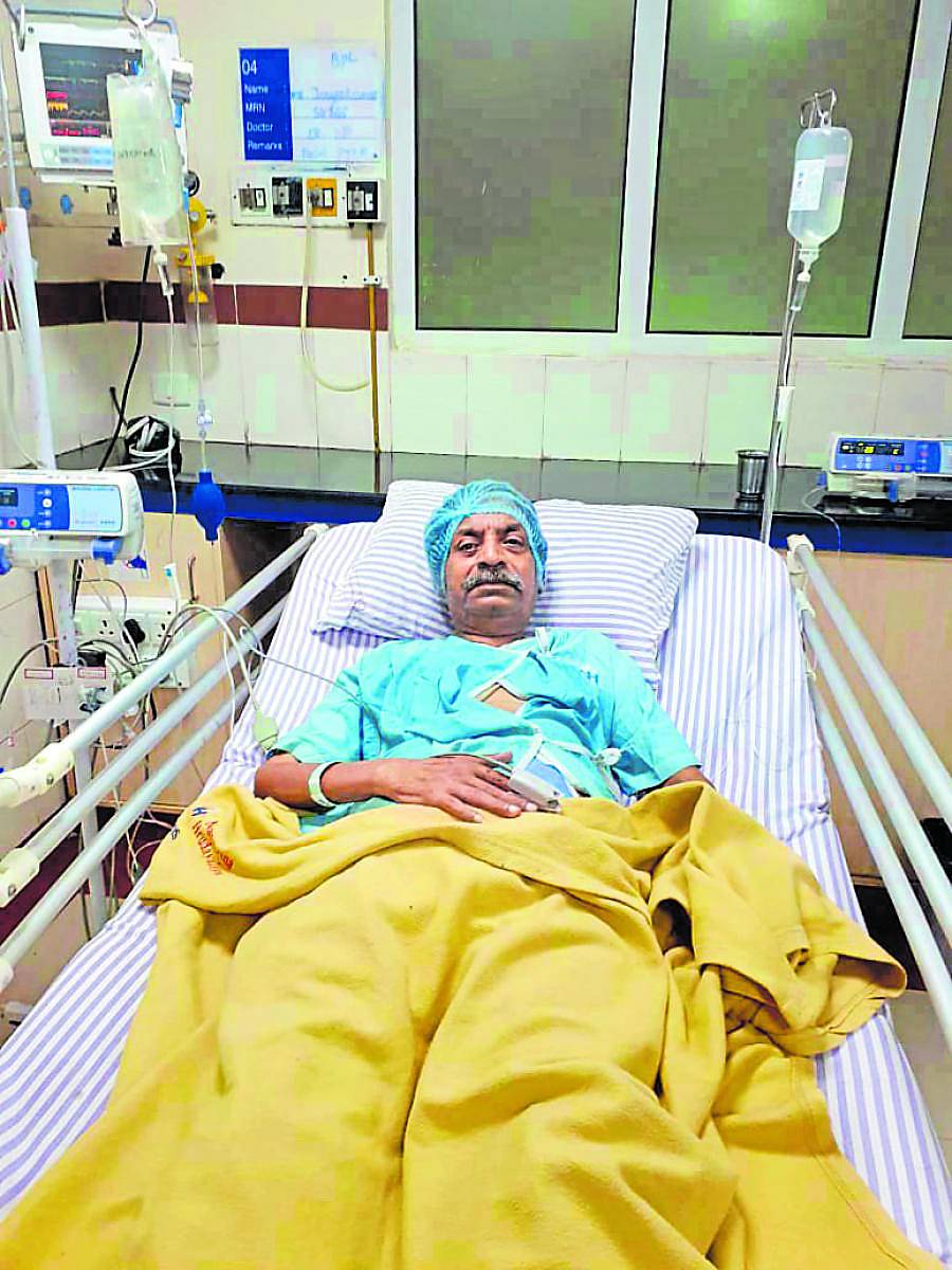 ತೀವ್ರ ನಿಗಾ ಘಟಕದಲ್ಲಿ ಜಯಕುಮಾರ್