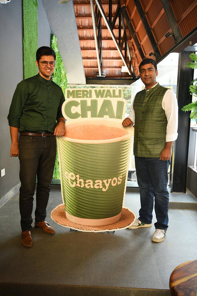 ಚಾಯೊಸ್‌ ರೂವಾರಿಗಳಾದ ನಿತಿನ್ ಸಲುಜಾ ಮತ್ತು ರಾಘವ್‌ ವರ್ಮಾ