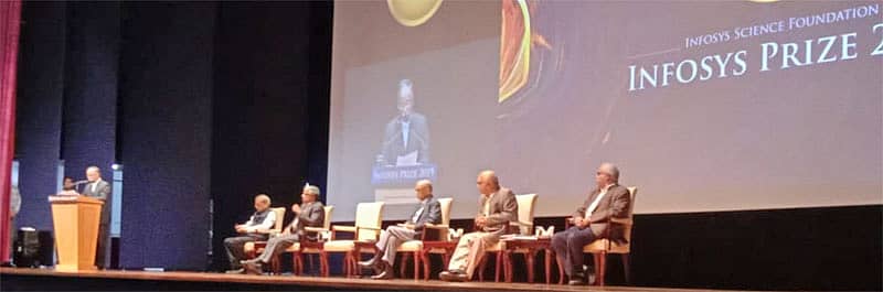  ಇನ್ಫೊಸಿಸ್ ವಿಜ್ಞಾನ ಪುರಸ್ಕಾರ ಪ್ರಕಟಣಾ ಸಮಾರಂಭ