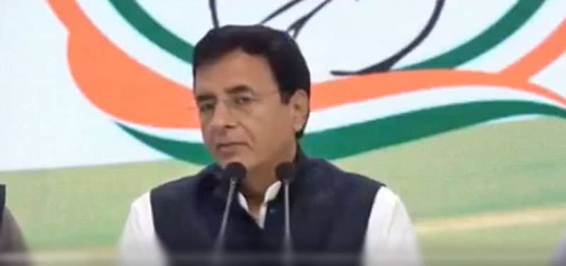 ಕಾಂಗ್ರೆಸ್ ಪಕ್ಷದ ರಾಷ್ಟ್ರೀಯ ವಕ್ತಾರ ರಣದೀಪ್ ಸುರ್ಜೇವಾಲಾ