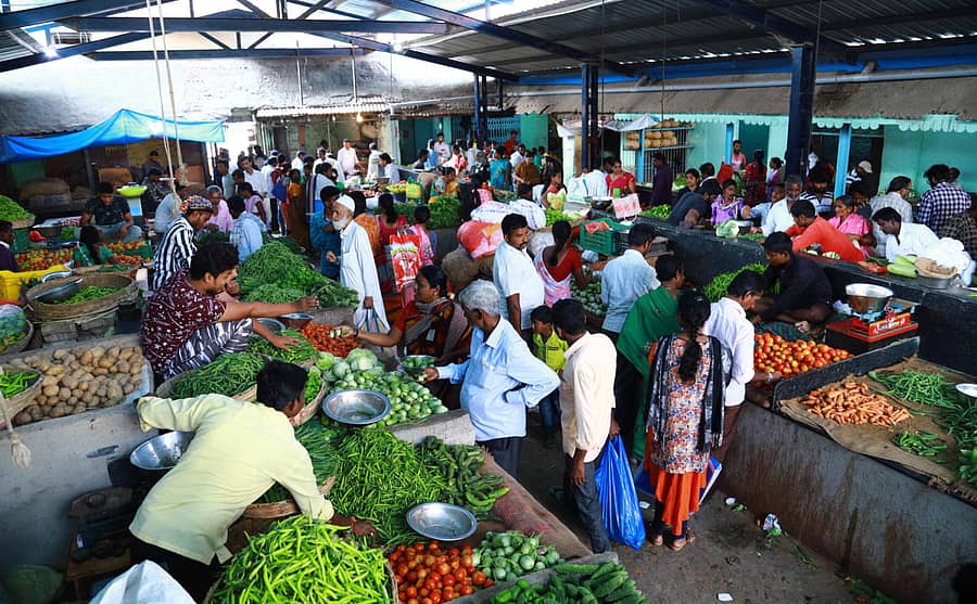 ರಾಯಚೂರಿನ ಉಸ್ಮಾನಿಯಾ ತರಕಾರಿ ಮಾರುಕಟ್ಟೆ