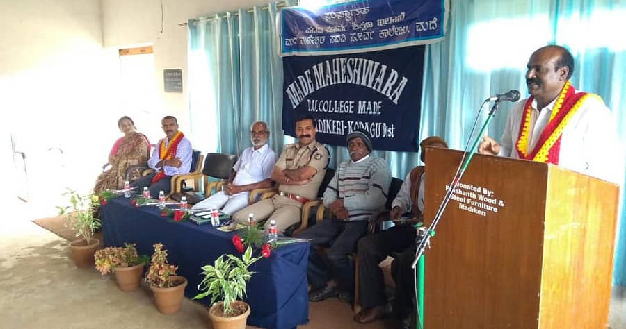 ದತ್ತಿ ಉಪನ್ಯಾಸದಲ್ಲಿ ಕನ್ನಡ ಸಾಹಿತ್ಯ ಪರಿಷತ್ ಅಧ್ಯಕ್ಷ ಲೋಕೇಶ್ ಸಾಗರ್ ಮಾತನಾಡಿದರು