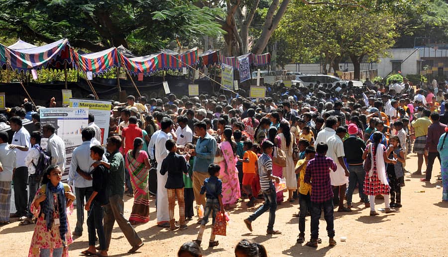ಅಂಗವಿಕಲ ಮಕ್ಕಳ ‘ವಿಶೇಷ ಜಾತ್ರೆ’ಯ ನೋಟ