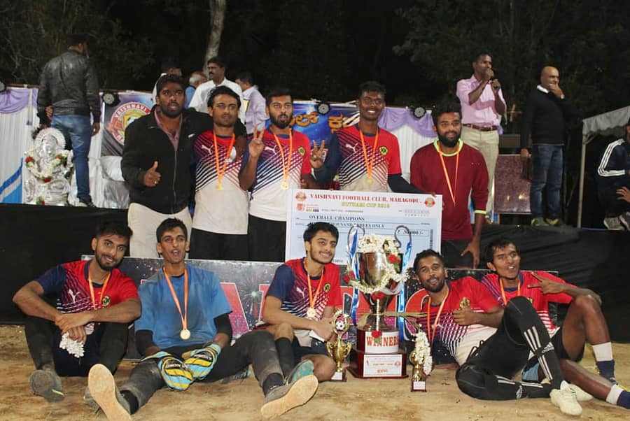ಹುತ್ತರಿ ಕಪ್ ಫುಟ್ಬಾಲ್ ಟೂರ್ನಿಯಲ್ಲಿ ಚಾಂಪಿಯನ್ ಆದ ಮೈಸೂರಿನ ವಿಜಯನಗರ ತಂಡ