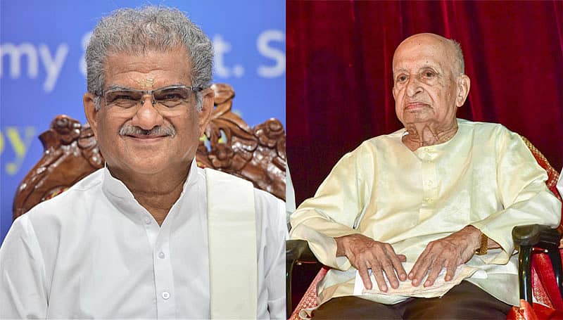 ಡಿ.ವೀರೇಂದ್ರ ಹೆಗ್ಗಡೆ ಹಾಗೂ ಪ್ರೊ.ಜಿ.ವೆಂಕಟಸುಬ್ಬಯ್ಯ