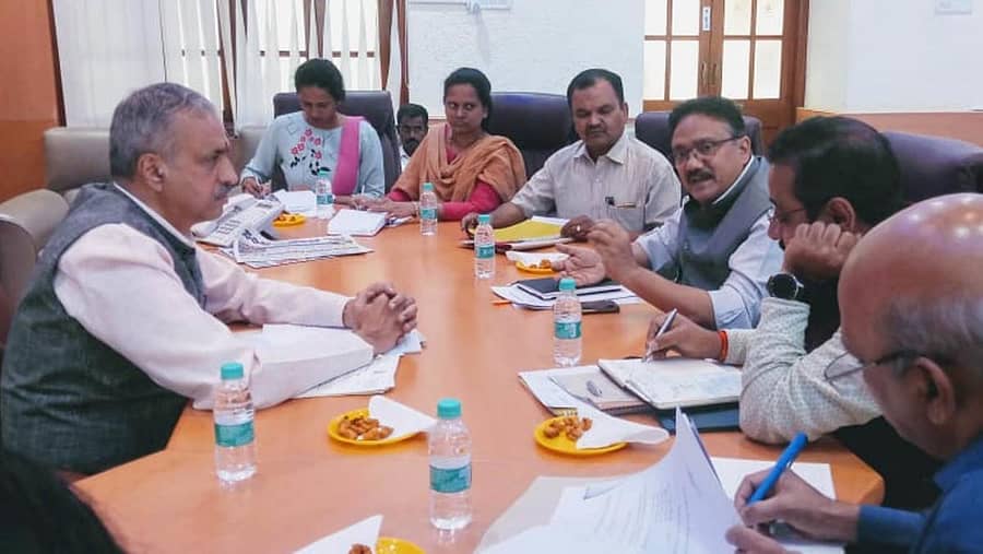 ಶಿರಸಿ– ಸಿದ್ದಾಪುರ ಆಸ್ಪತ್ರೆ ಸುಧಾರಣೆಗೆ ಸಂಬಂಧಿಸಿ ಸ್ಪೀಕರ್ ವಿಶ್ವೇಶ್ವರ ಹೆಗಡೆ ಕಾಗೇರಿ ಬೆಂಗಳೂರಿನಲ್ಲಿ ಸಭೆ ನಡೆಸಿದರು