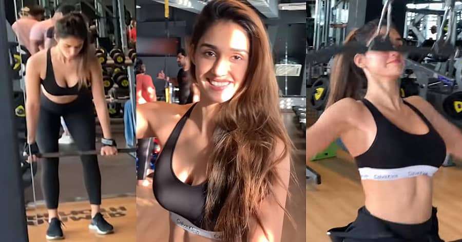 ಜಿಮ್ನಲ್ಲಿ ದಿಶಾ ಕಸರತ್ತು