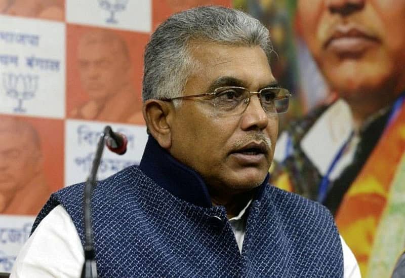 ಬಿಜೆಪಿ ಪಶ್ಚಿಮ ಬಂಗಾಳ ಘಟಕದ ಅಧ್ಯಕ್ಷ ದಿಲೀಪ್ ಘೋಷ್