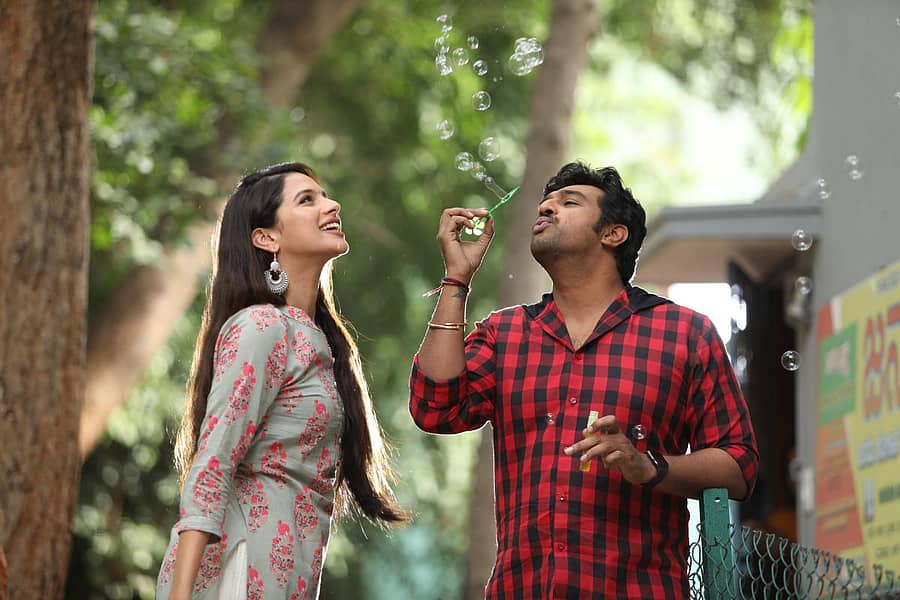 ‘ಖಾಕಿ’ ಚಿತ್ರದಲ್ಲಿ ತಾನ್ಯಾ ಹೋಪ್ ಮತ್ತು ಚಿರಂಜೀವಿ ಸರ್ಜಾ