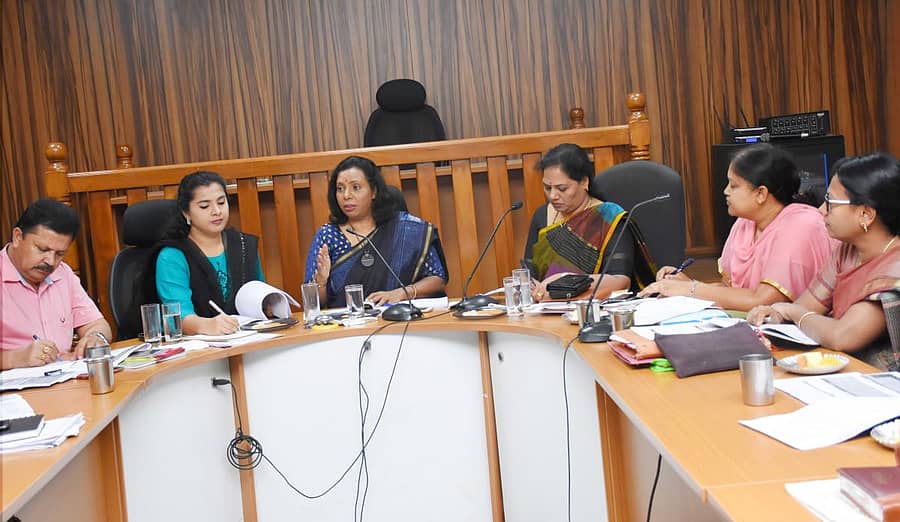 ಸಭೆಯಲ್ಲಿ ಜಿಲ್ಲಾ ಉಸ್ತುವಾರಿ ಕಾರ್ಯದರ್ಶಿ ಎನ್.ನಾಗಾಂಬಿಕಾ ದೇವಿ ಮಾತನಾಡಿದರು.