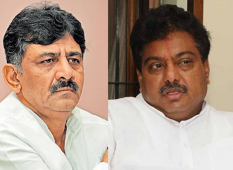 ಡಿ.ಕೆ. ಶಿವಕುಮಾರ್ ಹಾಗೂ ಎಂ.ಬಿ. ಪಾಟೀಲ