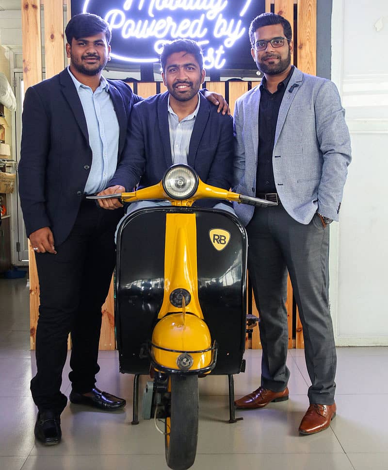 ಸಹ ಸ್ಥಾಪಕರಾದ ಅಭಿಷೇಕ್ ಚಂದ್ರಶೇಖರ್, ಆಕಾಶ್ ಎಸ್. ಮತ್ತು ಕುಲದೀಪ್ ಪುರೋಹಿತ