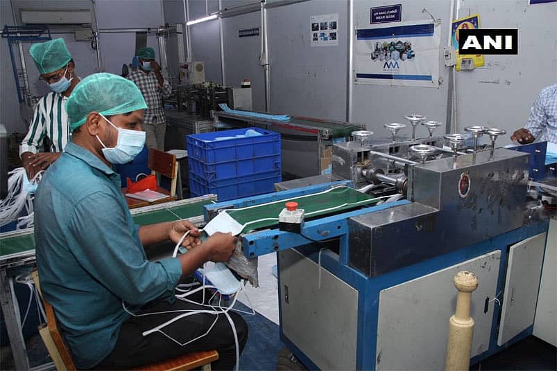 ಕೊರೊನಾ ವೈರಸ್ ಹರಡದಂತೆ ತಡೆಗಟ್ಟಲು ಮದುರೈ ಮಾಸ್ಕ್ಗೆ ಚೀನಾದಲ್ಲಿ ಬೇಡಿಕೆ