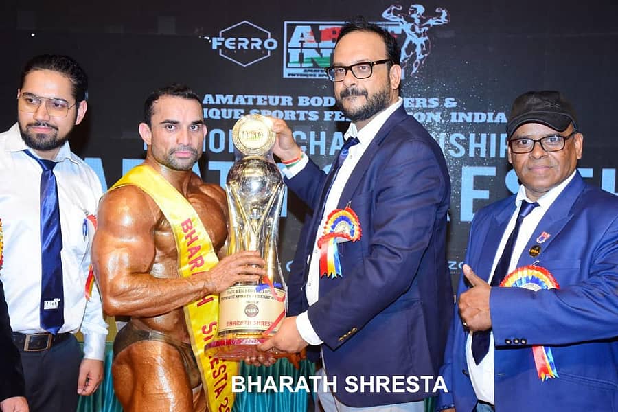 ಭಾರತ ಶ್ರೇಷ್ಠ ಪ್ರಶಸ್ತಿ ಸ್ವೀಕರಿಸಿದ ಸಂಜಯ್ ಸಿಂಗ್