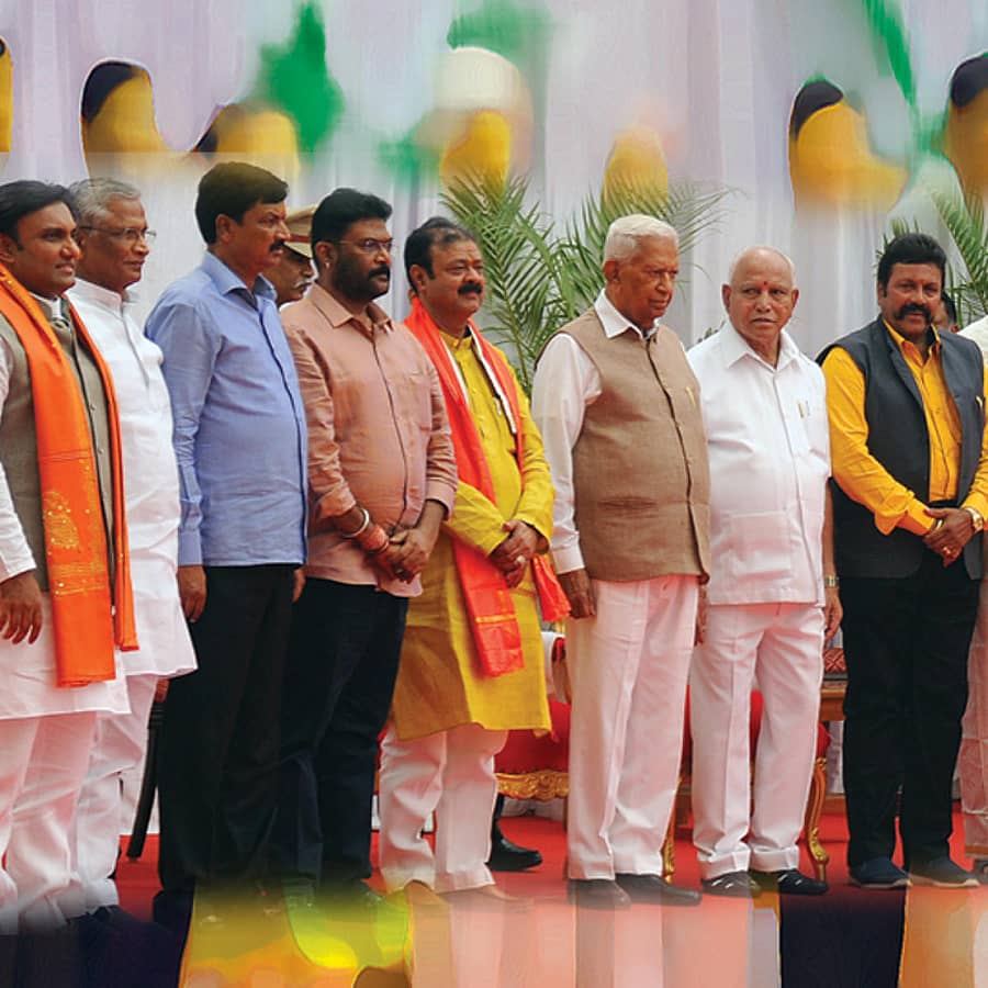 ಪದಗ್ರಹಣ ಮಾಡಿದ ನೂತನ ಸಚಿವರು