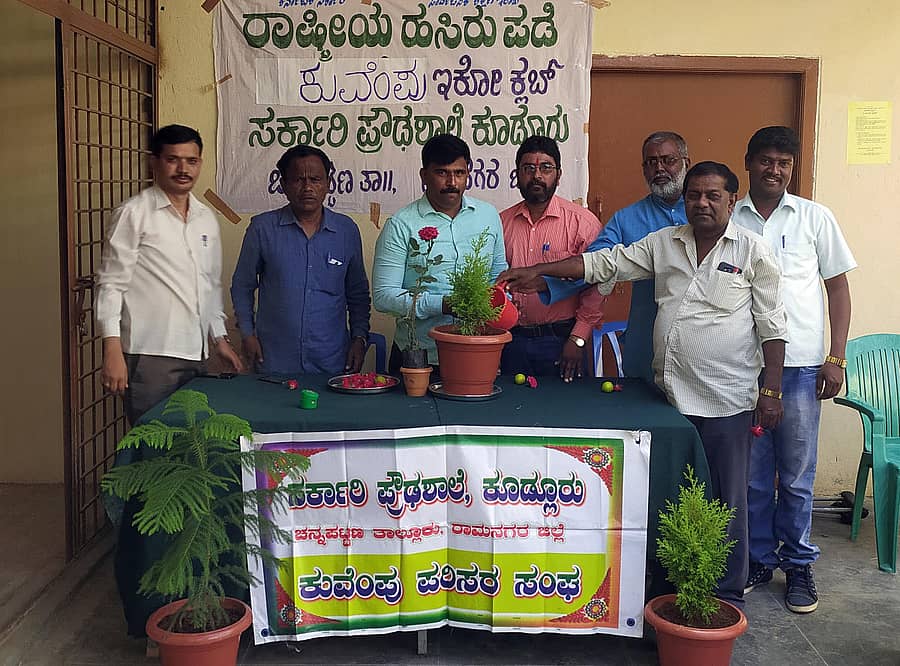 ಚನ್ನಪಟ್ಟಣ ತಾಲ್ಲೂಕಿನ ಕೂಡ್ಲೂರು ಗ್ರಾಮದಲ್ಲಿ ನಡೆದ ಉಪನ್ಯಾಸ ಕಾರ್ಯಕ್ರಮವನ್ನು ಬಸವರಾಜಪ್ಪ ಉದ್ಘಾಟಿಸಿದರು