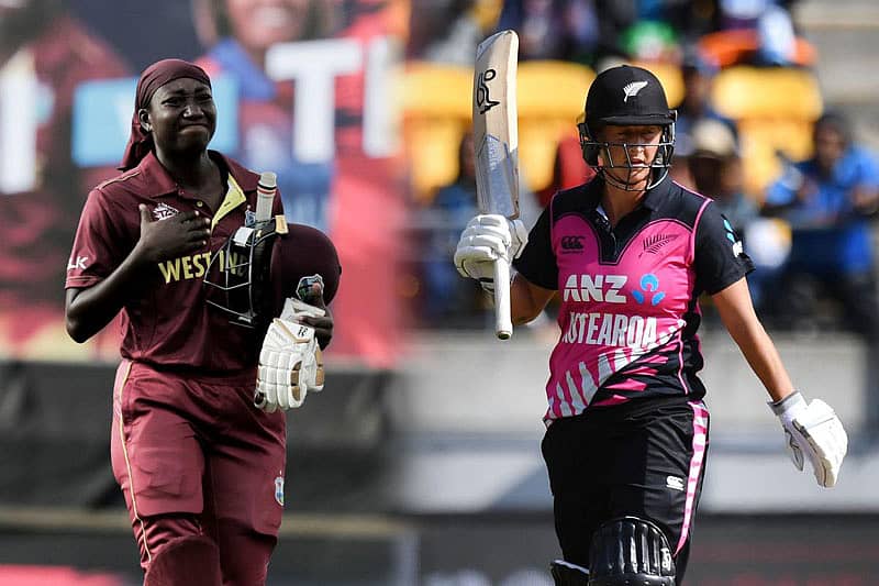 ವಿಂಡೀಸ್‌ ನಾಯಕಿ ಸ್ಟಫಾನಿ ಟೇಲರ್‌ ಹಾಗೂ ನ್ಯೂಜಿಲೆಂಡ್ ನಾಯಕಿ ಸೊಫಿ ಡಿವೈನ್‌