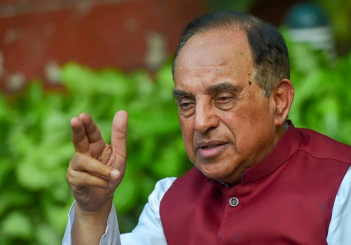 ಸುಬ್ರಮಣಿಯನ್ ಸ್ವಾಮಿ