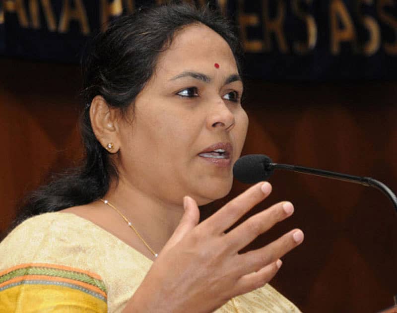 ಸಂಸದೆ ಶೋಭಾ ಕರಂದ್ಲಾಜೆ