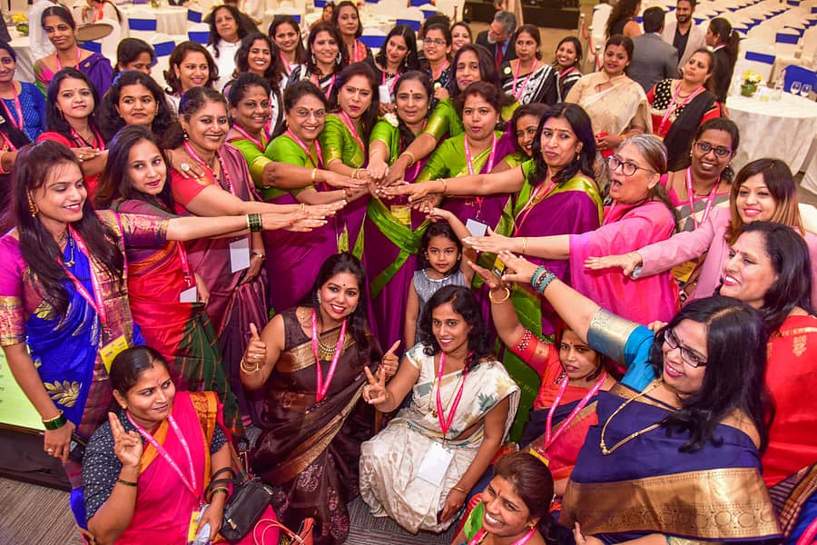 ಬೆಂಗಳೂರಿನಲ್ಲಿ ಶುಕ್ರವಾರ ಹಮ್ಮಿಕೊಂಡಿದ್ದ ಕಾರ್ಯಕ್ರಮದಲ್ಲಿ ಪಾಲ್ಗೊಂಡಿದ್ದ ಮಹಿಳಾ ಉದ್ಯಮಿಗಳು –ಪ್ರಜಾವಾಣಿ ಚಿತ್ರ