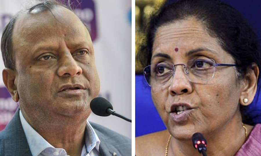 ರಜನೀಶ್ ಮತ್ತು ನಿರ್ಮಲಾ ಸೀತಾರಾಮನ್