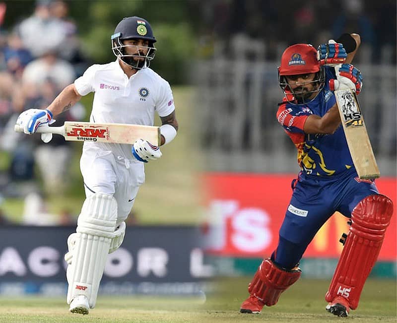 ವಿರಾಟ್ ಕೊಹ್ಲಿ ಹಾಗೂ ಬಾಬರ್ ಅಜಂ