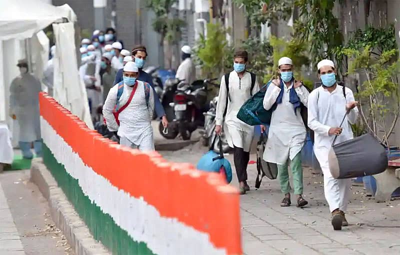 ನಿಜಾಮುದ್ದೀನ್‌ ಮಸೀದಿಯಿಂದ ಜನರ ಸ್ಥಳಾಂತರ – ಸಂಗ್ರಹ ಚಿತ್ರ