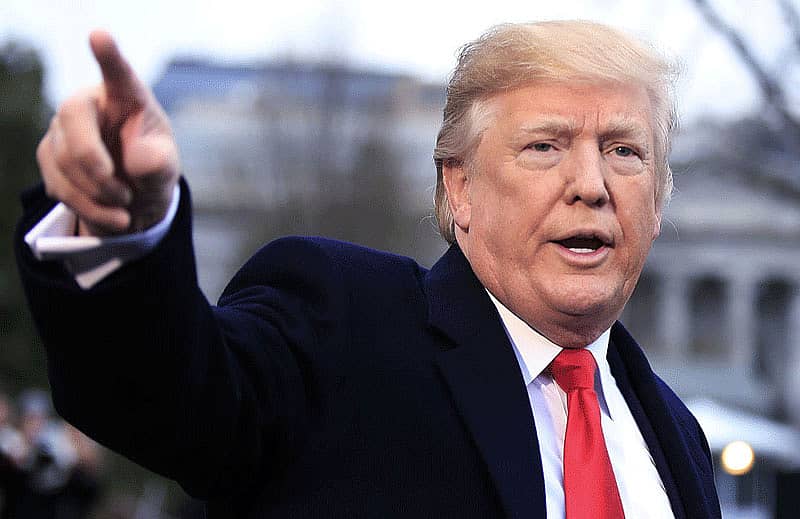 ಅಮೆರಿಕ ಅಧ್ಯಕ್ಷ ಡೊನಾಲ್ಡ್ ಟ್ರಂಪ್ 