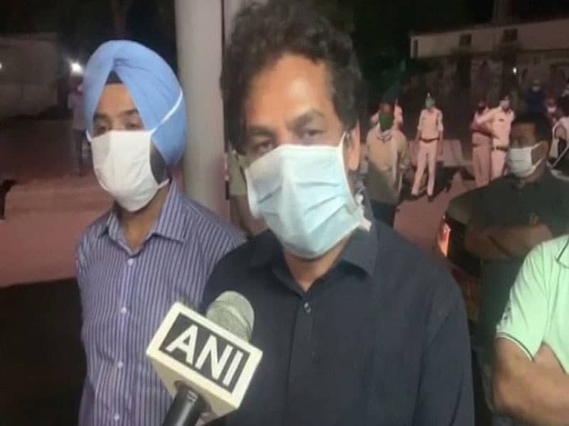 ಅಪಘಾತದ ಕುರಿತು ನರಸಿಂಗಪುರ ಜಿಲ್ಲಾಧಿಕಾರಿ ದೀಪಕ್ ಸಕ್ಸೇನಾ ಮಾಹಿತಿ ನೀಡಿದರು –ಎಎನ್‌ಐ ಚಿತ್ರ